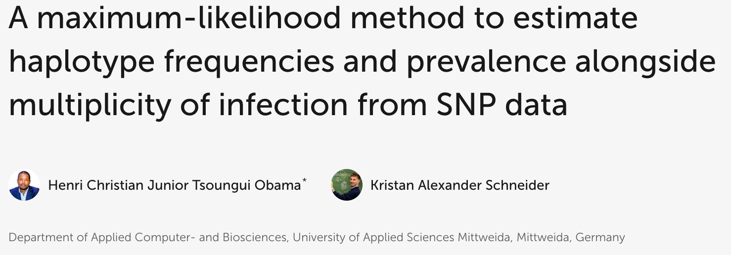 Statistical Model to analyze single nucleotide polymorphisms data for Malaria Drug Resistance